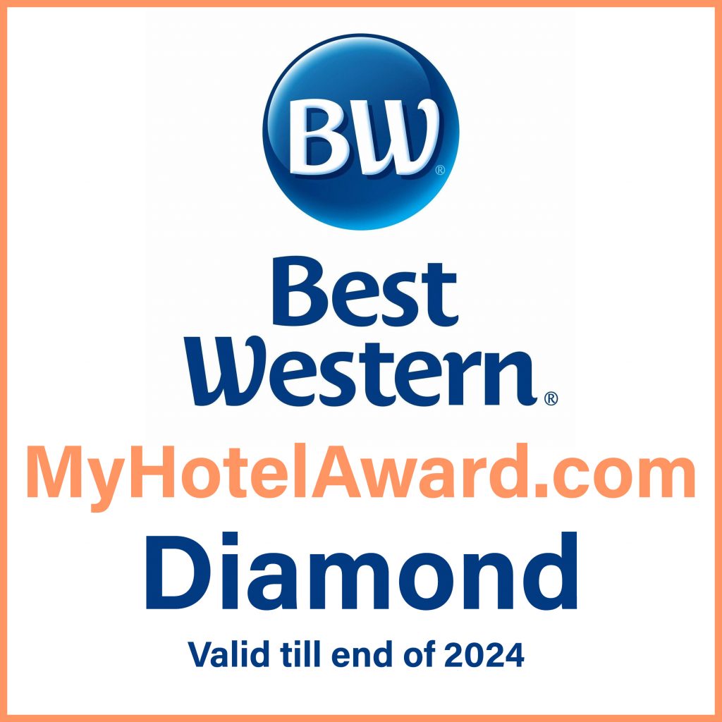 Best Western Diamond Select Status (valid until Dec 2024) My Hotel Award